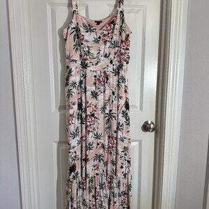 Torrid Maxi Lenny Tiered Dress
